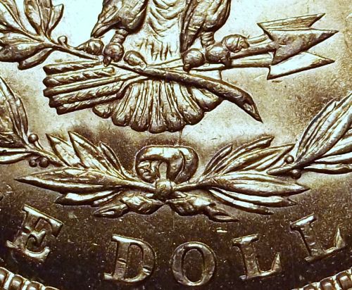 Interesting-Die-Gouge-On-The-Reverse-Of-This-21-P-Morgan